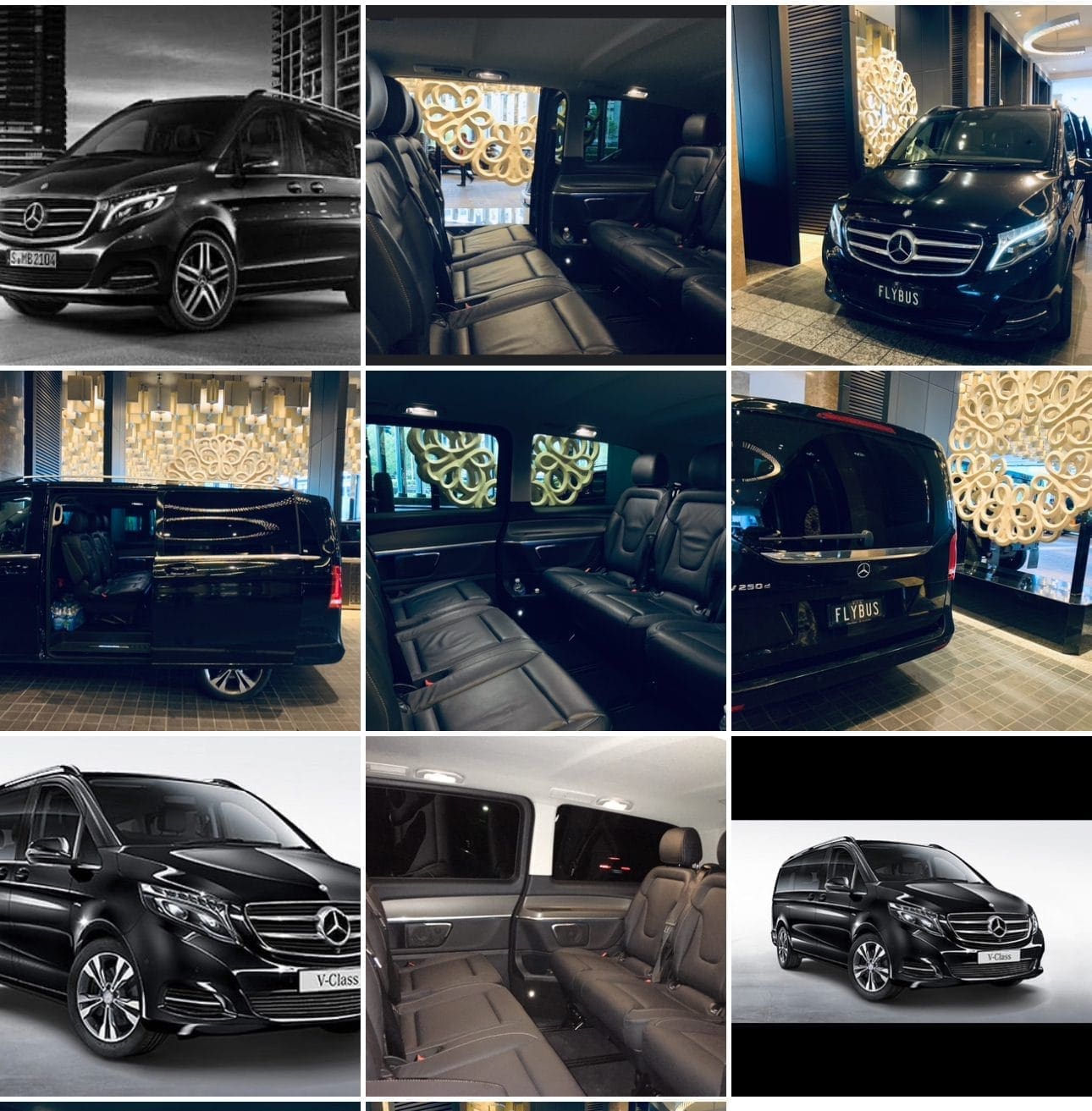 Luxury Mercedes V250 Minivan 7 Seater